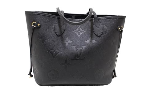 louis vuitton embossed leather bag.